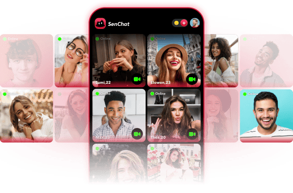 Discover feature showing diverse users
